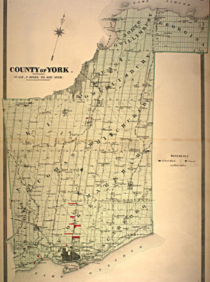 Map of York County Click on the map below to see the various Township ...