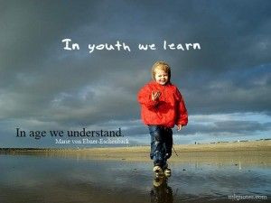 Youth and learning - http://justhappyquotes.com/youth-and-learning/