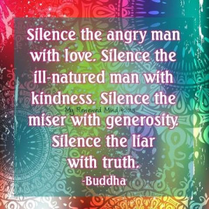 Buddha-silence really is golden