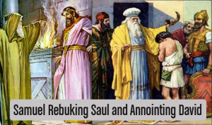 King Saul Disobedience Contrast saul's heart with his