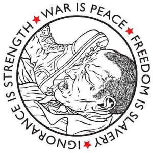 Language: Big Brothers watching you... 