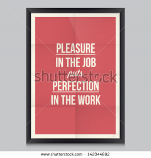 Work quote poster by Aristotle. Effects poster, frame, colors ...