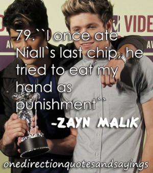 One Direction Quotes and Sayings