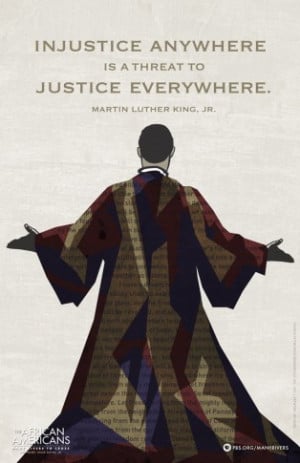 ... King, Jr. Poster, The African Americans: Many Rivers to Cross - PBS