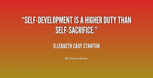 Self Sacrifice Quotes