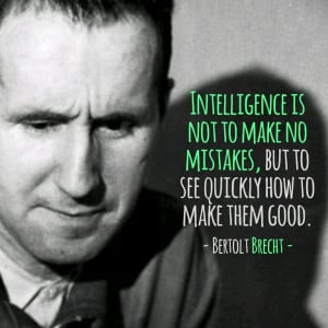 Bertolt Brecht Quote