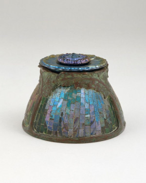 Tiffany ink stand // encrier TiffanyInkwell
