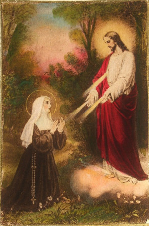 Christ Appearing to Saint Margaret Mary Alacoque