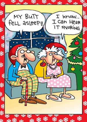 Funny Old Couple Butt Fell Asleep Cartoon Picture | My butt fell ...
