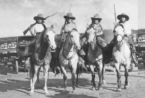 Irwin Cowgirls, Pauline, Joella, Gladys, Edith
