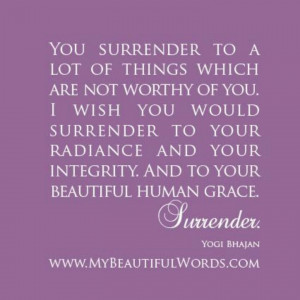 Surrender may twerk. Watch it, nah!