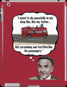 ... -Fanfare › Portfolio › Bob Monkhouse: Terrified Passengers Quote
