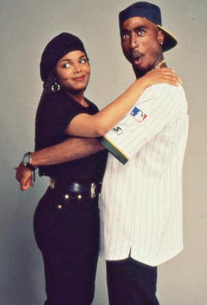 Janet Jackson & Tupac Shakur in 
