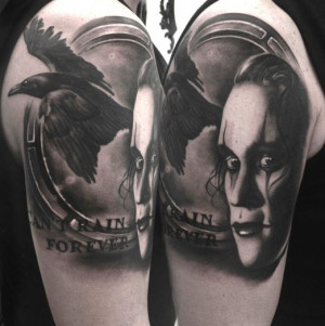 The Crow tattoo by Noa Yannì #InkedMagazine #TheCrow #crow # ...