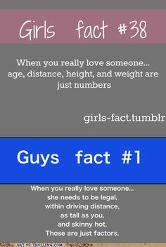 Guy Girl Facts