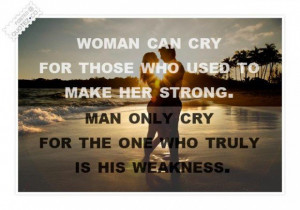 Woman and man quote