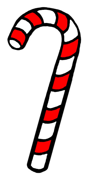 christmas candy cane this cute cartoon candy cane a nice candy cane ...