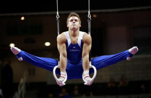 ... round of the men's Olympic gymnastics trials in San Jose, Calif. AP