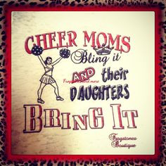cheer moms bling it more cheer stuff mom 3 cheerleading d shirts idea ...