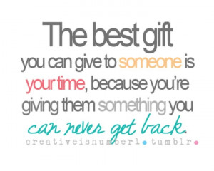The best gift..