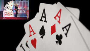 Play your cards right evening entertainment