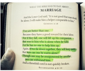 Marriage Bible Verses Love