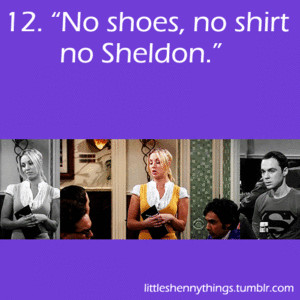 The Big Bang Theory little shenny moments