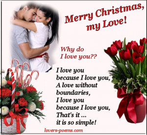 Christmas Love Poems