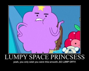 adventure time lumpy space princess anime