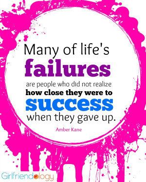 Mistakes failure success quote