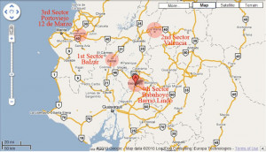 Sectors in Guayaquil North Mission