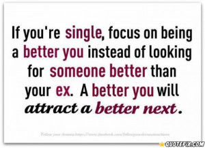 Being Single Is Better Quotes http://quotepix.com/If-You-re-Single ...