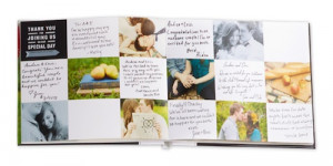 ... quotes, song lyrics, wedding vows or toasts to make your favorite