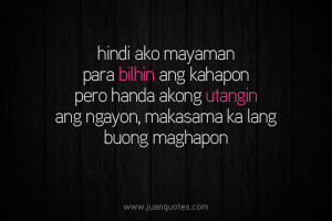 Tagalog Love Quotes Pagmamahal