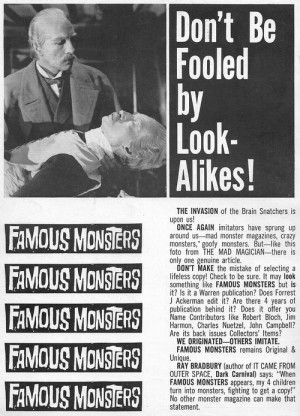 Famous Monsters ~ Ray Bradbury