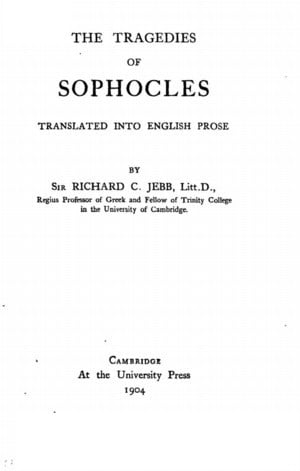 The Tragedies of Sophocles - Online Library of Liberty