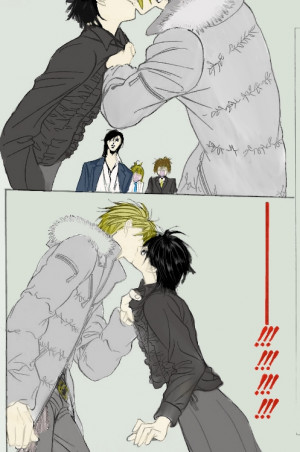 Skip Beat -Sho and Kyoko kiss. by misaoseta