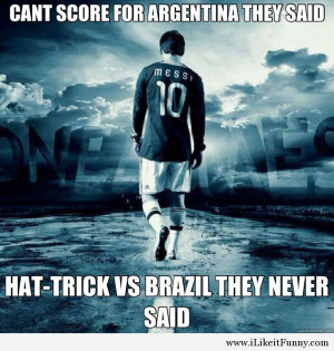 Funny brazil vs argentina pictures fifa world cup 2014 Funny Picture