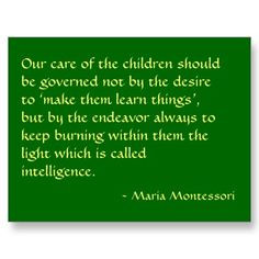 Dr. Maria Montessori Quoted Fine Art Print