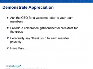 Copyright © Studer Group. Please do not quote, cite, or disseminate ...