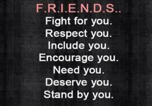 what friends stand for