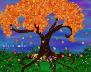 Fairy Tree Digital Art Print Variou s Sizes ...
