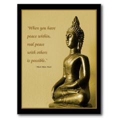 tnh peace quote postcard more peace living peace quotes gift quotes ...
