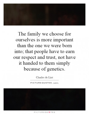 not have it handed to them simply because of genetics Picture Quote 1
