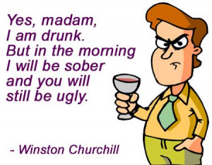 Funny Quote by Winston Churchill
