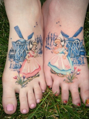 Dutch Matching Tattoos