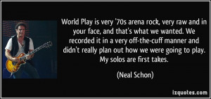 World Play is very '70s arena rock, very raw and in your face, and ...