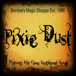 Digital Halloween and Potion Label. Without Background. Pixie Dust ...