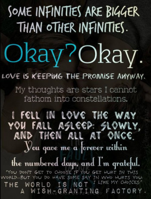 Quotes From TFiOS