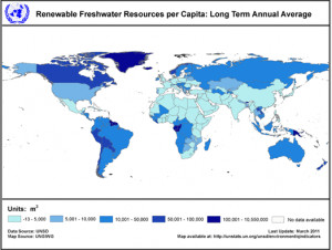 World Fresh Water Resources
